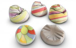 现代布艺懒人沙发