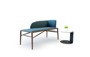 新中式休闲椅、卧榻组合