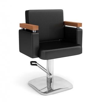 方正的美发店椅子