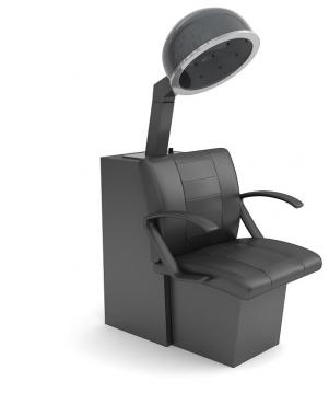 带椅子的焗油机