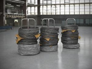 钢丝、钢丝架3d模型 钢丝、钢丝架