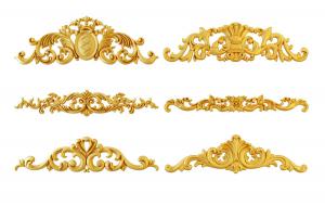 欧式构件之花边石膏雕花