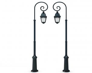 欧式古典铁艺雕花路灯