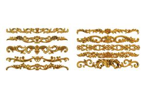 欧式构件之长条形雕花角线