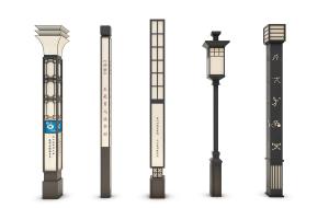 新中式中式元素路灯