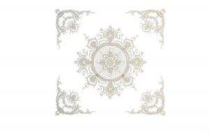 欧式构件之中间雕花、四角装饰石膏角线