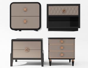 现代简约床头柜组合