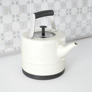 白色不锈钢热水壶