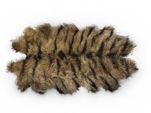 超长皮毛不规则地毯