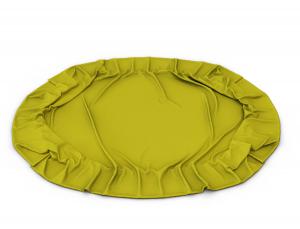 现代椭圆明显褶皱地毯