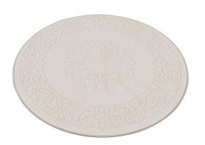 欧式圆形素色花卉地毯3d模型 欧式圆形素色花卉地毯