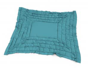 北欧回形褶皱地毯