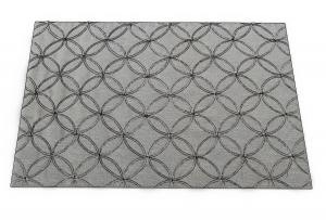 现代圆环花纹地毯