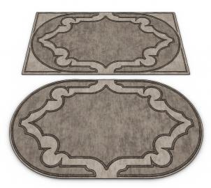 欧式新古典方形、椭圆形地毯