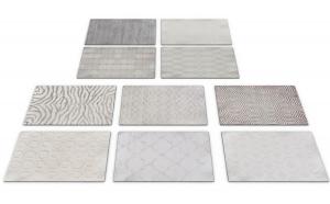 现代豹纹、四方连续纹样地毯