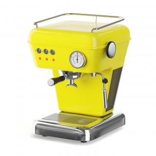 黄色带压力的咖啡机