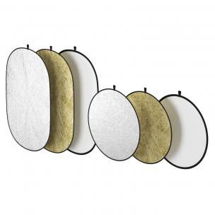 照相馆椭圆形、圆形的反光板