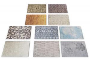 漂白色系的花朵图案地毯3d模型 漂白色系的花朵图案地毯