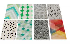 现代渐变色的彩虹图案地毯3d模型 现代渐变色的彩虹图案地毯