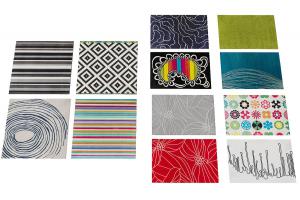 色彩艳丽生动的现代风格地毯3d模型 色彩艳丽生动的现代风格地毯