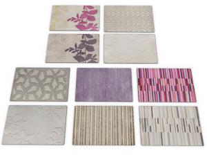 方形花卉凹凸纹理的地毯3d模型 方形花卉凹凸纹理的地毯