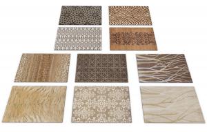 带有树枝、花卉图案的方形地毯3d模型 带有树枝、花卉图案的方形地毯