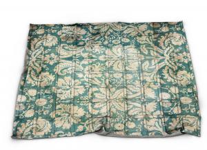 欧式做旧墨绿色底色的皱边地毯3d模型 欧式做旧墨绿色底色的皱边地毯