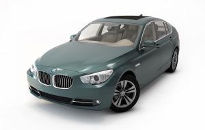 小汽车之绿色宝马轿车3d模型 小汽车之绿色宝马轿车