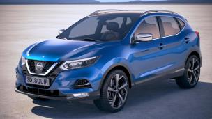 小汽车之东风日产逍客suv3d模型 小汽车之东风日产逍客suv