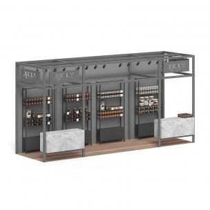 黑色现代果汁饮品售卖亭、摊位