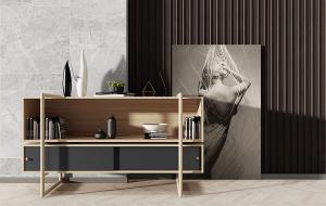 北欧实木个性边柜、装饰柜和电视柜