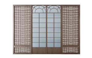 现代竹帘屏风隔断3d模型 现代竹帘屏风隔断