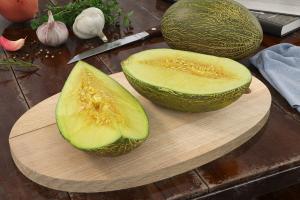 水果之切开的哈密瓜