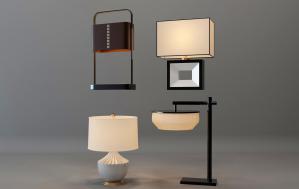 新中式手提台灯