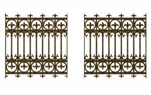 欧式雕花铁艺护栏、围栏