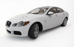 小汽车之白色捷豹轿车3d模型 小汽车之白色捷豹轿车