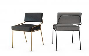 现代轻奢单椅、餐椅