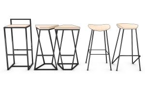 工业风loft铁艺吧台椅、吧凳