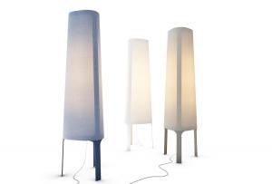 新中式桶状底座落地灯