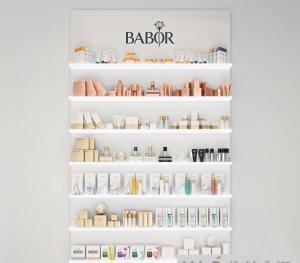 墙面收纳货架、化妆品专卖3d模型 墙面收纳货架、化妆品专卖