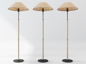 现代复古怀旧伞状落地灯