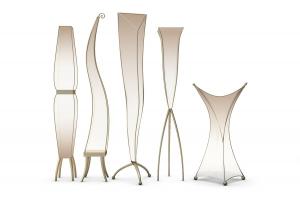 新中式异形灯罩落地灯