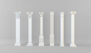 欧式端庄典雅的罗马柱子