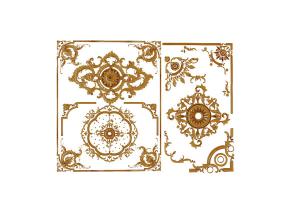 欧式雕花角线石膏线