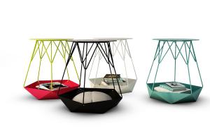 北欧多彩铁艺可收纳底座茶几3d模型 北欧多彩铁艺可收纳底座茶几