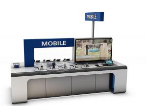 手机店手机电子产品展示架、货架