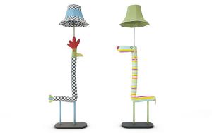 现代儿童房动物造型落地灯