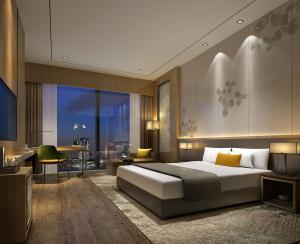 新中式酒店客房