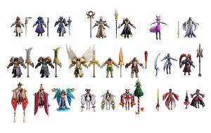 游戏人物之王者荣耀人物、兵器