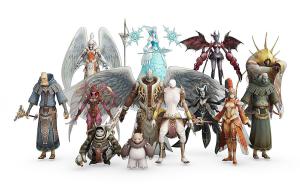 有翅膀的游戏人物